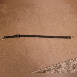 Dooney and Bourke Replacement Strap In Black And Silver